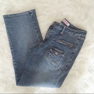 Y2K Zana Di Blue Jean Capris Size 11